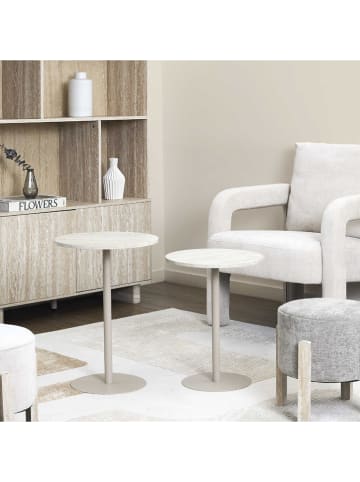 THE HOME DECO FACTORY Bijzettafel beige