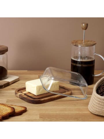 every ware Butterdose in Natur/ Transparent - (L)19 x (B)14 cm