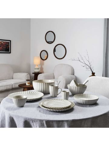 Make a Wish Servierteller in Weiß/ Beige - Ø 32 cm