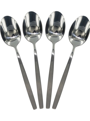 THE HOME DECO FACTORY 16-częściowy zestaw sztućców w kolorze srebrnym