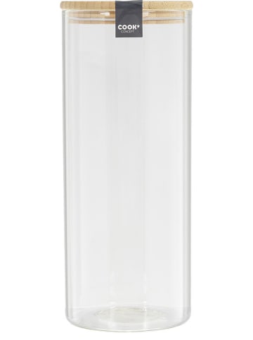 COOK CONCEPT Voorraaddoos transparant - 1,6 l