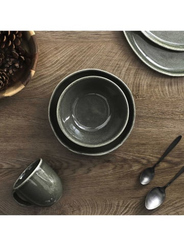 Make a Wish Talerze głębokie (6 szt.) w kolorze oliwkowym - Ø 19 cm