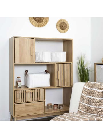 THE HOME DECO FACTORY 3er-Set: Körbe in Weiß - (H)20 cm