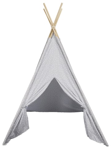 The Home Deco Kids Speeltent grijs - (B)120 x (H)160 x (D)120 cm