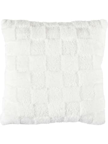 THE HOME DECO FACTORY Kissen ''Cocooning'' in Weiß - (L)40 x (B)40 cm