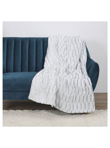 THE HOME DECO FACTORY Plaid lichtgrijs - (L)200 x (B)140 cm