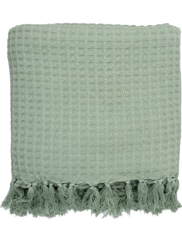 THE HOME DECO FACTORY Plaid groen - (L)250 x (B)170 cm