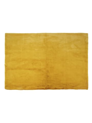 THE HOME DECO FACTORY Laagpolig tapijt geel - (L)170 x (B)120 cm