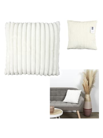 THE HOME DECO FACTORY Kussen crème - (L)40 x (B)40 cm