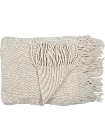 THE HOME DECO FACTORY Plaid beige - (L)150 x (B)120 cm