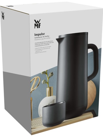 WMF Isolierkanne "Impulse" in Schwarz - 1 l