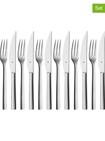 WMF 12tlg. Edelstahl-Steakbesteckset "Nuova"