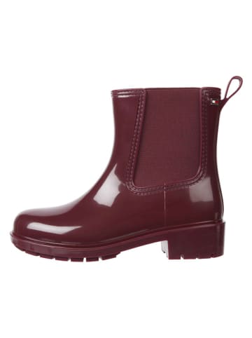 Tommy Hilfiger Gummistiefel in Rot