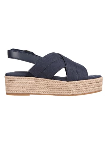 Tommy Hilfiger Sandały w kolorze granatowym