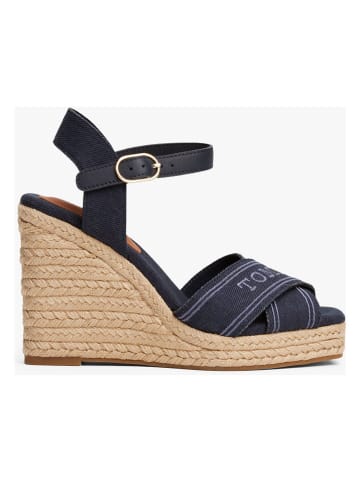 Tommy Hilfiger Sleehaksandalen donkerblauw