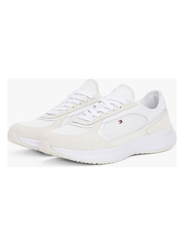 Tommy Hilfiger Skórzane sneakersy w kolorze białym