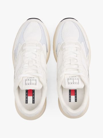 Tommy Hilfiger Skórzane sneakersy w kolorze białym