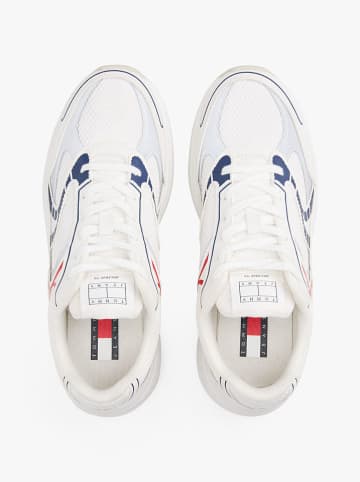 Tommy Hilfiger Leder-Sneakers in Weiß