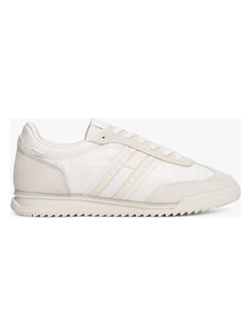 Tommy Hilfiger Leder-Sneakers in Creme/ Beige