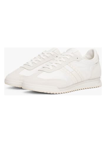 Tommy Hilfiger Leder-Sneakers in Creme/ Beige