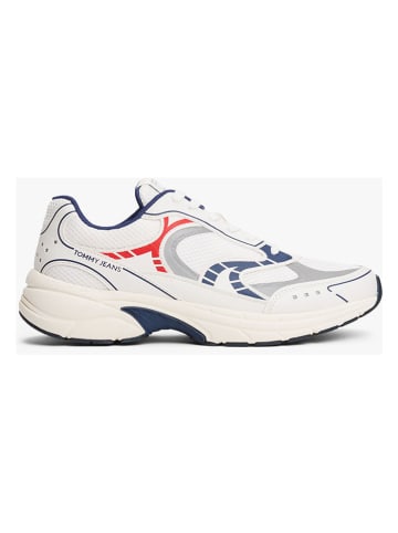 Tommy Hilfiger Leder-Sneakers in Weiß