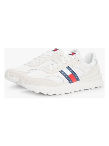 Tommy Hilfiger Skórzane sneakersy w kolorze białym