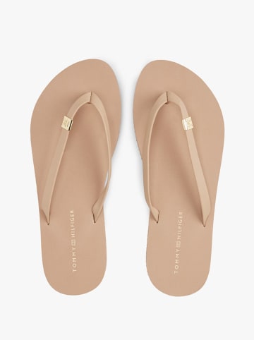 Tommy Hilfiger Japonki w kolorze beżowym