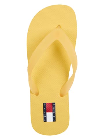 Tommy Hilfiger Japonki w kolorze żółtym