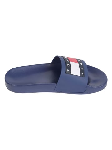 Tommy Hilfiger Pantoletten in Dunkelblau