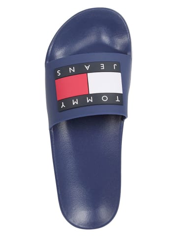 Tommy Hilfiger Klapki w kolorze granatowym