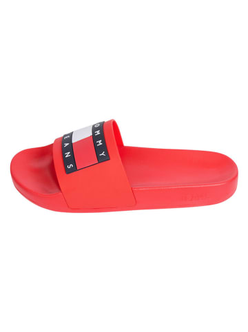 Tommy Hilfiger Pantoletten in Rot