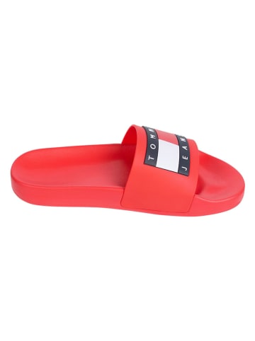 Tommy Hilfiger Pantoletten in Rot