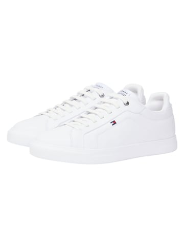 Tommy Hilfiger Leder-Sneakers in Weiß