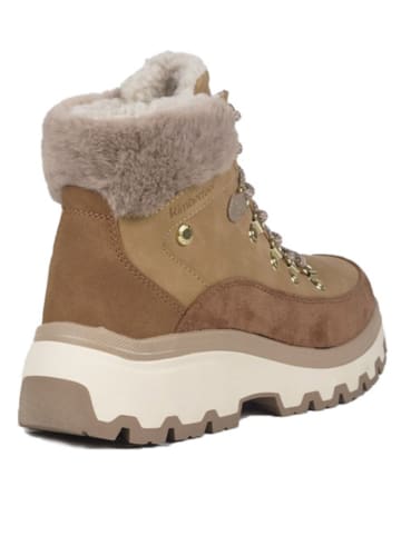Kimberfeel Winterboots "Celina" in Hellbraun