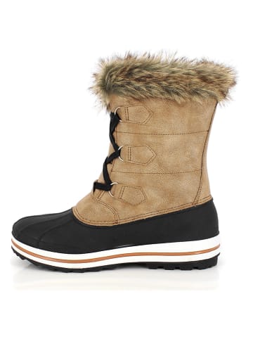 Kimberfeel Kozaki zimowe "Elisa" w kolorze beżowym