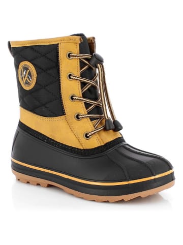 Kimberfeel Winterstiefel "Noor" in Hellbraun/ Schwarz