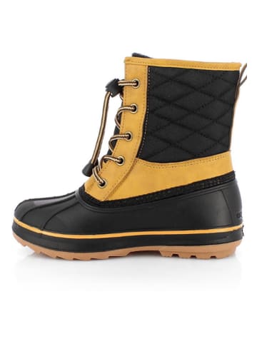 Kimberfeel Winterstiefel "Noor" in Hellbraun/ Schwarz