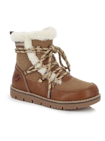 Kimberfeel Winterboots "Sienna" cognackleurig