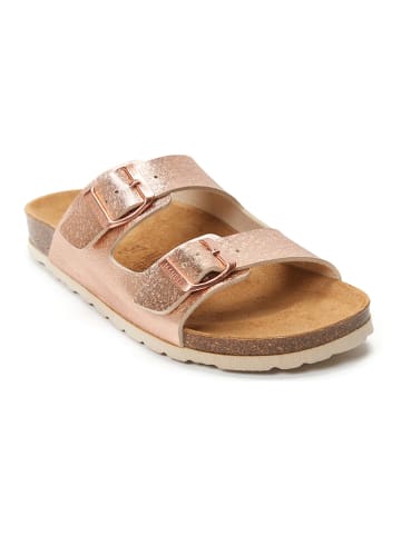 Mandel Slippers "Alberto" lichtroze