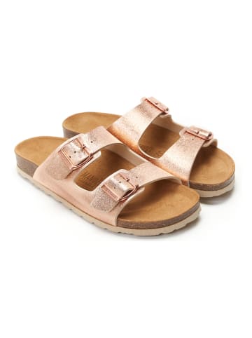 Mandel Slippers "Alberto" lichtroze