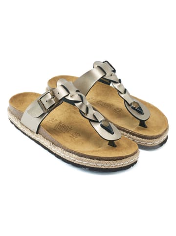 Mandel Teenslippers bruin