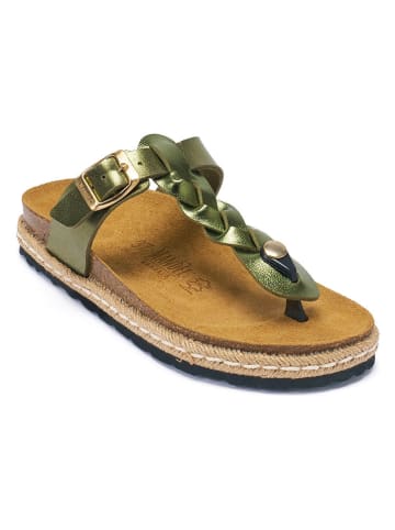 Mandel Zehentrenner in Grün