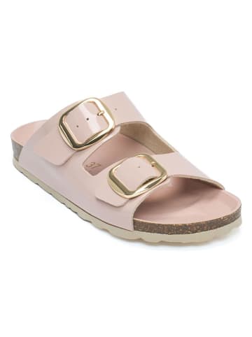 Mandel Slippers lichtroze