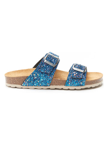 Mandel Slippers blauw