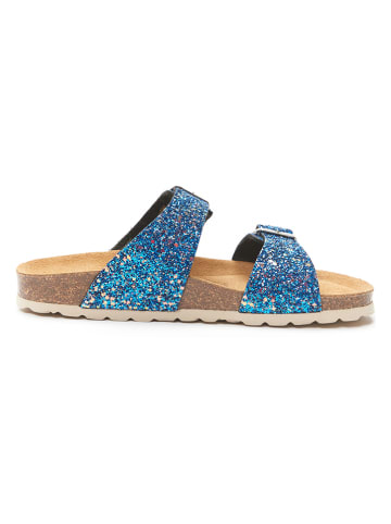 Mandel Slippers blauw