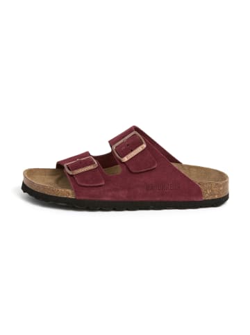 BABUNKERS Family Leren slippers bordeaux