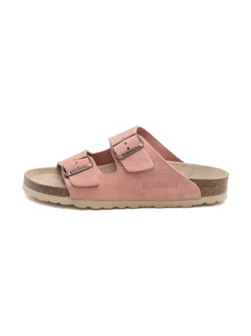 BABUNKERS Family Leren slippers lichtroze