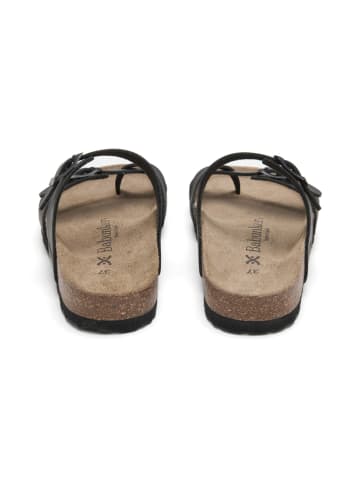 BABUNKERS Family Teenslippers zwart