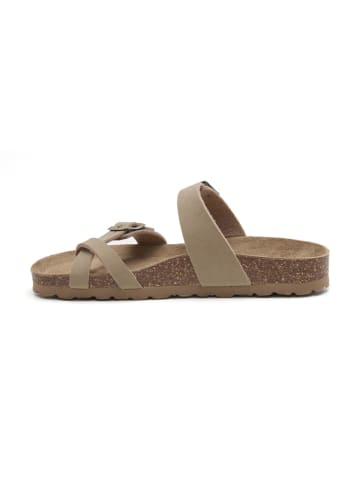 BABUNKERS Family Teenslippers beige