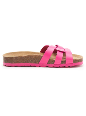 BABUNKERS Family Leren slippers roze